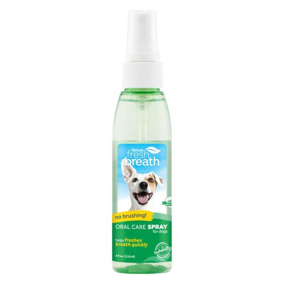 Tropiclean Fresh Breath Oral Care Spray Dog 4oz