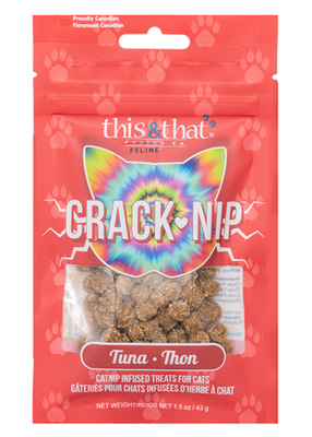 This & That® Snack Station Crack-Nip Tuna 43 gm Cat Treat