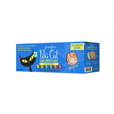 Tiki Cat® Luau Variety Pack Wet Cat Food 8 x 6oz