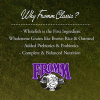 Fromm® Classic Adult Whitefish & Rice Recipe Dry Dog Food SALE