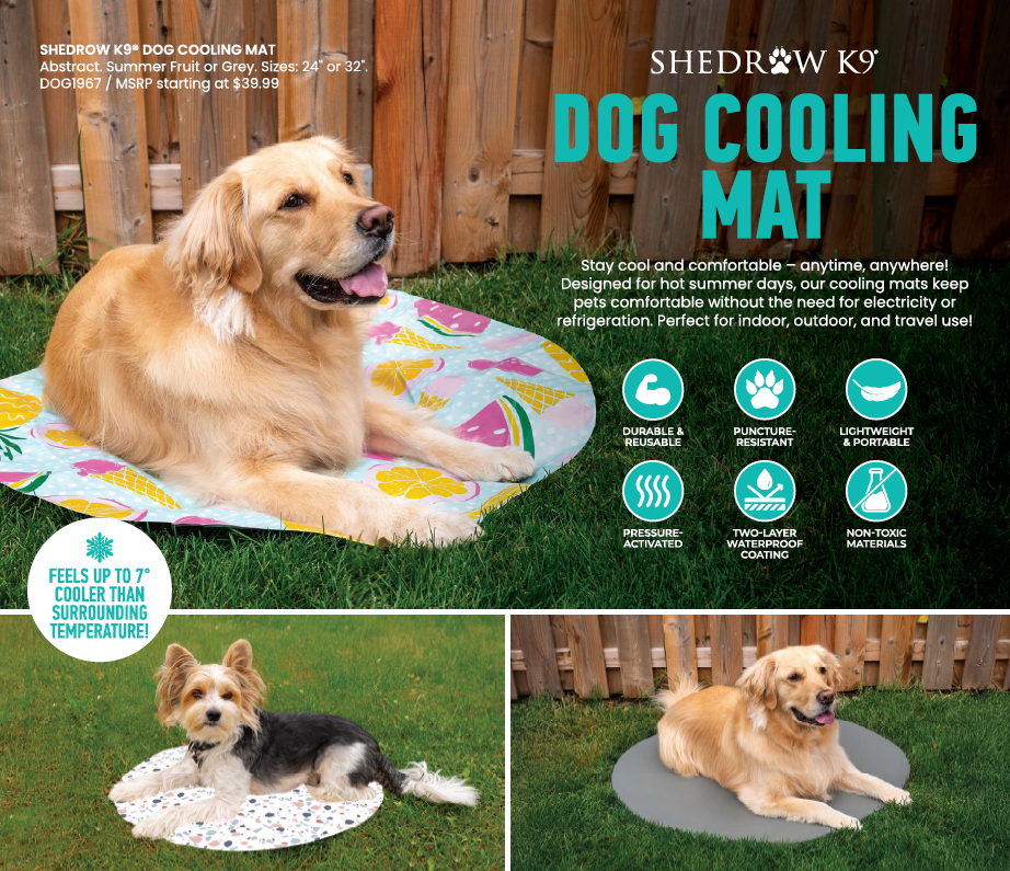 Shedrow K9 Cooling Mat Grey SALE