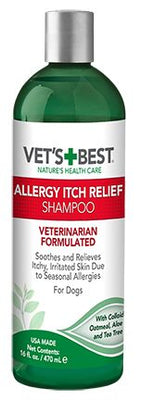 Vets Best - Allergy Itch Relief Shampoo - 16oz