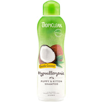 Tropiclean Gentle Coconut Puppy & Kitten Shampoo 20 oz