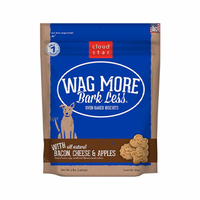 Cloud Star® Wag More, Bark Less® Oven Baked Biscuits Bacon, Cheese & Apples Dog Treat 3 lb