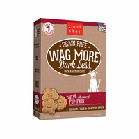 Cloud Star® Wag More, Bark Less® Grain Free Oven Baked Biscuits Pumpkin Dog Treat 14 oz SALE