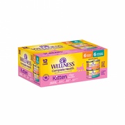 Wellness® Complete Health™ Grain Free Kitten Whitefish & Tuna and Chicken Pate Recipe Variety Pack 12 x 3 oz