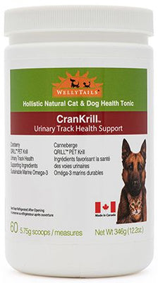 Wellytails Cran Krill Urinary Tract Support Dog 345g