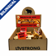 LIVSTRONG Himalayan Yak Cheese Infused with Peanut Butter & Honey Medium Dog