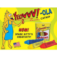 Yeowww Ola Crayon 3 Crayons Per Box Cat 1pc