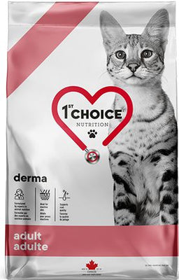 1st Choice Adult Derma Salmon Dry Cat Foods - Natural Pet Foods