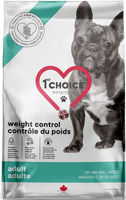 1st Choice Adult Toy and Small Breed Weight Control Chicken Dog - Natural Pet Foods