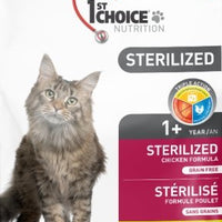 1st Choice Nutrition Grain Free Sterilized Adult Cat Chicken Formula - Natural Pet Foods