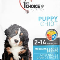 1st Choice Nutrition Growth Medium and Large Puppy Chicken Formula - Natural Pet Foods