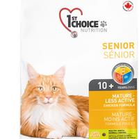 1st Choice Nutrition  Mature - Less Active All Breeds Senior Cat (10 + years)