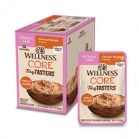 Wellness® CORE® Tiny Tasters™ Kitten Pâté Chicken Recipe in Sauce Wet Cat Food 12 x 1.75oz (8% case discount)