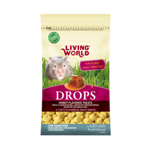 Living World Hamster Treat - Honey Flavour - 75 g (2.6 oz)