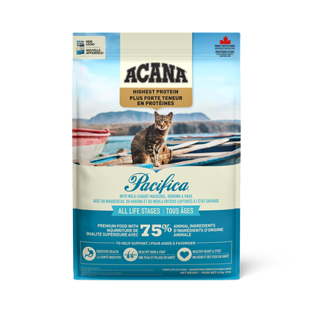 Acana Pacifica Highest Protein Cat Food Natural Pet Foods