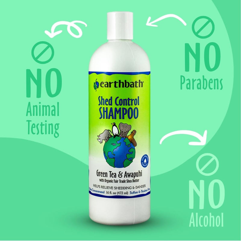 Earthbath Shed Control Shampoo 472ml Natural Pet Foods