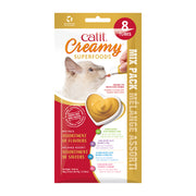 Catit Creamy Superfood Treats - Assorted Multipack - 8 pack