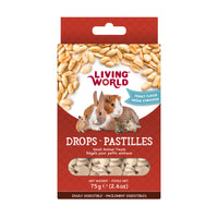 Living World Small Animal Drops, Peanut Flavour, 75 g (2.6 oz)