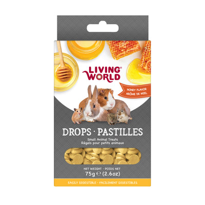 Living World Small Animal Drops - Honey Flavour - 75 g (2.6 oz)