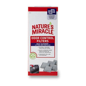 Nature's Miracle - Self-Cleaning Litter Box Refills - Control Filters
