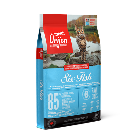 Orijen Six Fish Dry Cat Food