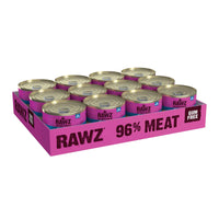 Rawz 96% Salmon Pate Cat Food 5.5oz (8% Case Discount)