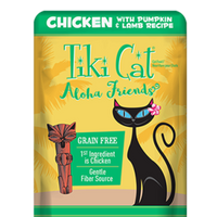 Tiki Cat Aloha Friends Chicken with Pumpkin & Lamb pouch 3 oz