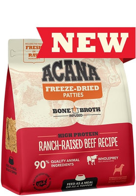 Acana Freeze-Dried Ranch-Raised Beef for dogs - Natural Pet Foods