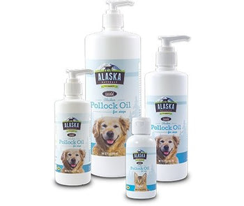 Alaska Pollock Oil for dogs and cats