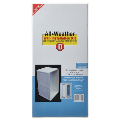 All Weather Wall Installation Kit - Natural Pet Foods