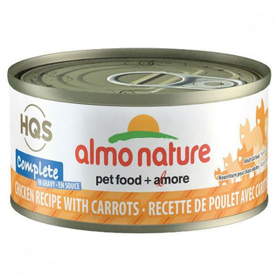 Almo Nature - HQS Complete - chicken and Carrots in gravy 2.47 oz - Natural Pet Foods
