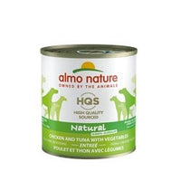 Almo Nature HQS Natural Chicken and Tuna Vegetables Dog Can 280g - Natural Pet Foods