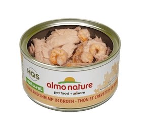 Almo Nature - HQS Natural - Tuna and Shrimp in broth 2.47 oz CASES