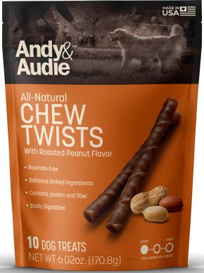 Andy & Audie Rawhide Free Chew Twists 6
