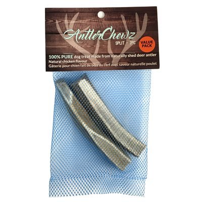 Antler Chewz Chicken Flavor Split Antler Chew