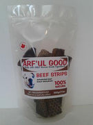 Arf'ul Good Beef Strips 200gr - Natural Pet Foods