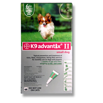Bayer K9 Advantix II small dog - Natural Pet Foods