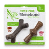 Benebone® Tiny 2-Packs Maplestick & Zaggler Bacon Flavor Dog Chew (2 Pack) - Natural Pet Foods