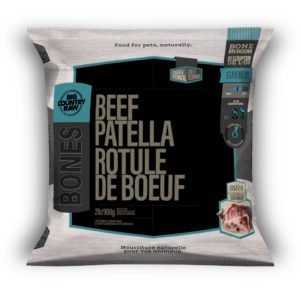 Big Country Raw Beef Patella Bone 2 lbs - Natural Pet Foods