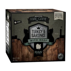 Big Country Raw Fare Game Turkey & Sardines with Beef 2 lbs - Natural Pet Foods