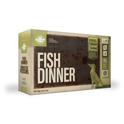 Big Country Raw Fish Dinner 4 lbs - Natural Pet Foods