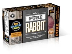 Big Country Raw Pure Rabbit 4 lbs - Natural Pet Foods