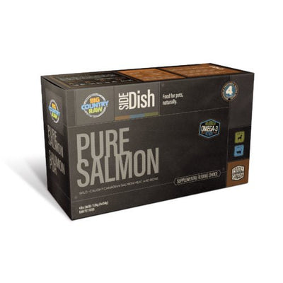 Big Country Raw Pure Salmon 4 lb - Natural Pet Foods