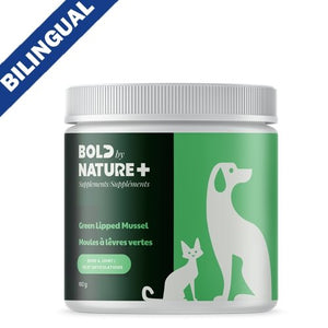 Bold by Nature Green Lipped Mussel Supplement for Dogs & Cats 160 gm - Natural Pet Foods