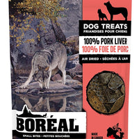 Boreal Dog Treats 100% Pork Liver Wafers SALE - Natural Pet Foods