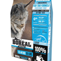 Boreal - Dry Cat Food - Grain Free Fish Trio - Natural Pet Foods