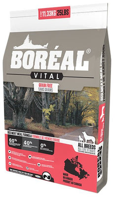 Boreal Vital Grain Free Red Meat Formula For Dog - Natural Pet Foods