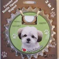 Bottle Ninja 3 in 1 Coaster/Bottle Opener/Magnet - Shihpoo SALE - Natural Pet Foods